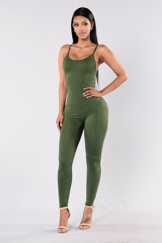 Backless Sling Jumpsuit