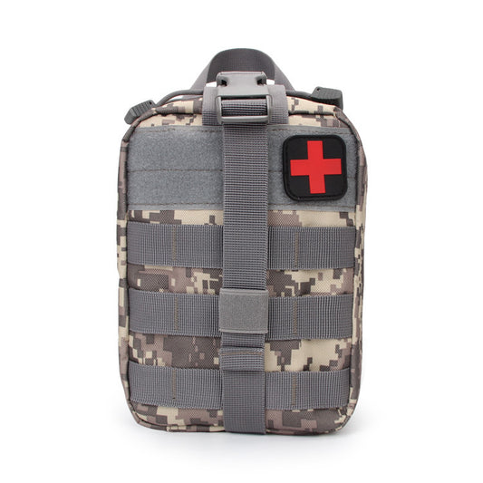 Tactical camouflage first aid backpack