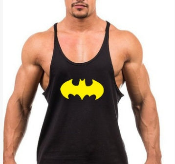 HOODED SKULL BODYBUILDING TANK TOP