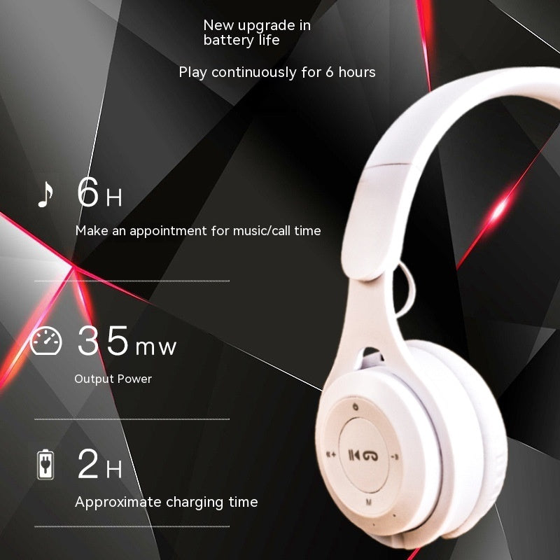 Color Life Foldable Wireless Headphones